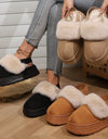 Elastic Band Snow Thick Soled Warm Cotton Shoes