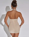 Slim Fit Buttocks Wrapped Dress For Women