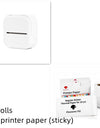 Portable Mini Thermal Label Printer Home Photo Printer Student Wrong Question Printer Bluetooth-compatible Mini Label Printer Price Tag