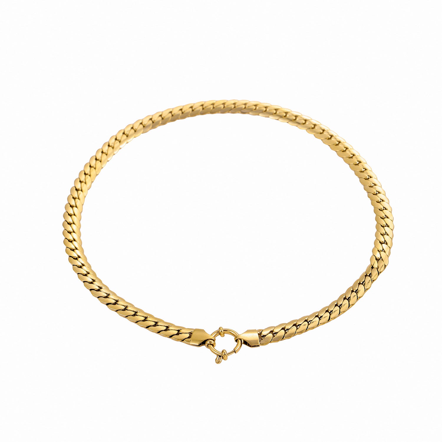 Encrypting Smooth NK Chain Necklace