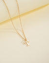 English Letter Necklace Female Personality