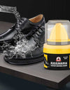 Leather Shoes Polish Lanolin Get Sponge Head Black Brown Natural Color Colorless Maintenance Anti-cracking Non-stick