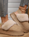 Elastic Band Snow Thick Soled Warm Cotton Shoes