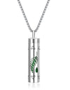 316L Stainless Steel Aromatic Perfume Oil Essential Oil Diffuser Pendant Necklace