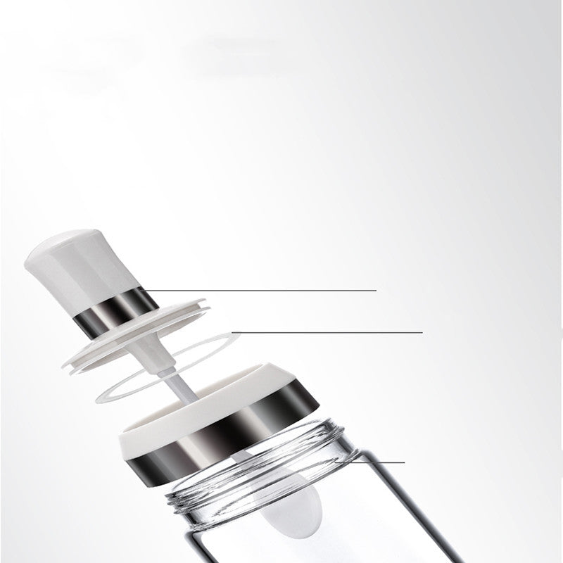 Household Moisture-proof Seasoning Bottle Glass Salt Pot