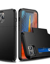 Mobile Phone Case Sliding Cover Card Two-in-one Anti-drop Wallet Protective Wallet Credit Card Holder
