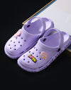 Women's Hole Shoes Ins Fashionable Non-slip Platform Cute Girl