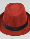 Manufacturers Supply Jazz Hat British Style Cotton And Linen Solid Color Top Hat