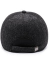 Men's Middle-aged And Elderly Woolen Baseball Caps