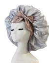 New Silk Bonnet For Sleeping Women Satin Bonnet Hair Bonnet Night Sleep Cap Scarf Wrap For Curly Hair With Tie Band For Curly Hair
