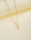 English Letter Necklace Female Personality