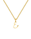 26 Love Letters Titanium Steel Pendants Necklace