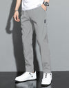 Summer Casual Men's Loose Thin Ice Silk Quick-dry Pants Transparent Pants