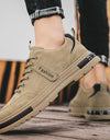 Men's Sports Shoes Casual Sneakers Outdoor Platform Fashion Luxury Lace-up Loafers Breathable Hiking Flat Shoes