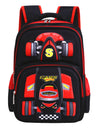 Three Dimensional Car Boys Primary School Trolley School Bag