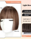 Bangs Wig Female Simulation Sweet Cool Princess Cut Wig Set
