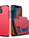 Mobile Phone Case Sliding Cover Card Two-in-one Anti-drop Wallet Protective Wallet Credit Card Holder