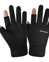 Windproof Waterproof Velvet Warm Waterproof Cycling Non-slip Full Finger Gloves
