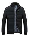 Men's Fashion Personality Fleece-lined Cotton-padded Jacket