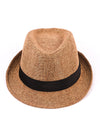 Manufacturers Supply Jazz Hat British Style Cotton And Linen Solid Color Top Hat