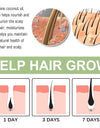 Herbal Dense Hair Oil Solid Anti-drop Strong Scalp Repair Soft And Smooth