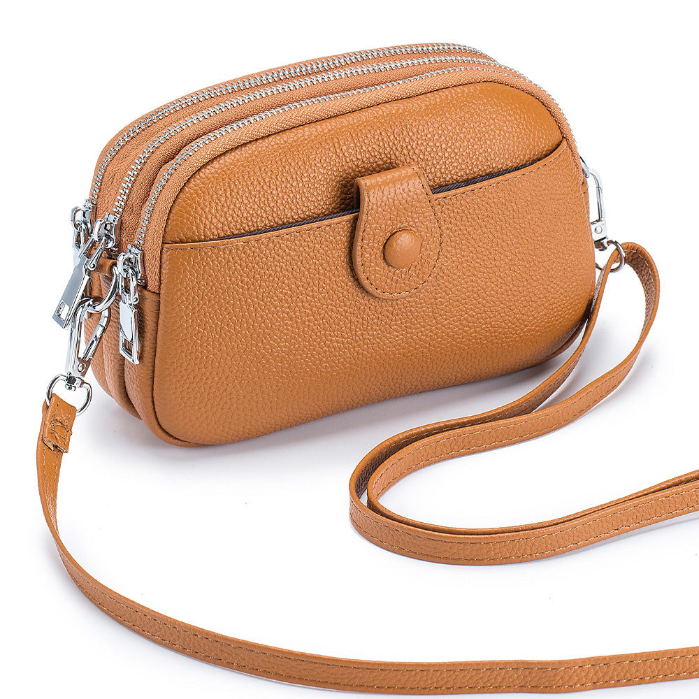 New Leather Fashionable Mobile Phone Bag
