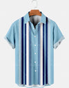 3D Summer Casual Printed Hawaiian Shirt Men Vacation Seaside Wear