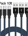 Mobile Phone USB Braided Nylon Charging Data Cable