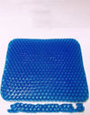 Summer Gel Seat Cushion Breathable Honeycomb Design For Pressure Relief Back Tailbone Pain For Home And Car