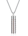 316L Stainless Steel Aromatic Perfume Oil Essential Oil Diffuser Pendant Necklace