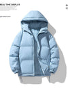 Men's Hoodie Padded Coat Thickened Cotton-padded Clothes Loose Casual Cotton-padded Jacket
