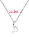 26 Love Letters Titanium Steel Pendants Necklace